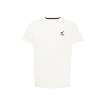 Men T-shirts | Fat Moose Shirt 'Brady' in Ecru - HT39933
