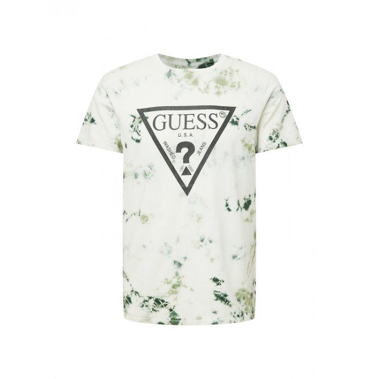 Men T-shirts | GUESS Shirt in Olive, Fir - AY23374
