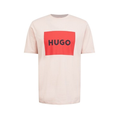 Men T-shirts | HUGO Shirt 'Dulive' in Pink - BU26709