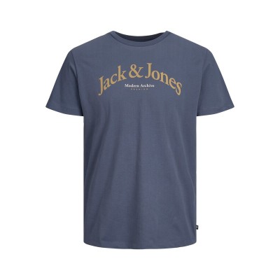 Men T-shirts | JACK & JONES Shirt 'Blujim' in Night Blue - OW08141
