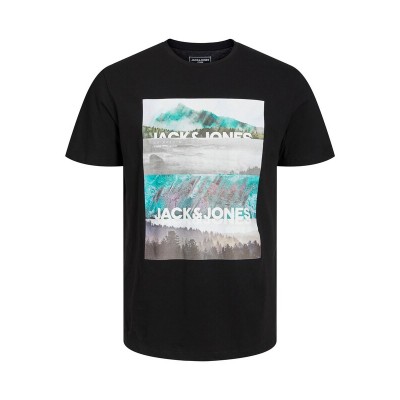 Men T-shirts | JACK & JONES Shirt 'BOOSTER' in Black - GH85929