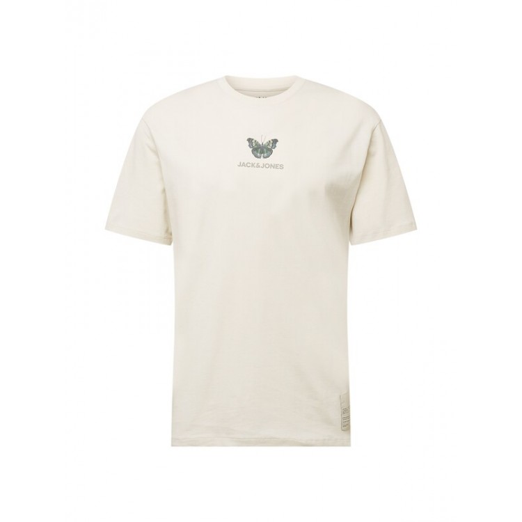 Men T-shirts | JACK & JONES Shirt in Beige - JB64631
