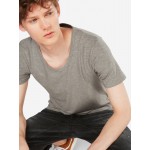 Men T-shirts | JACK & JONES Shirt in Mottled Grey - AK47600