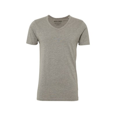 Men T-shirts | JACK & JONES Shirt in Mottled Grey - AK47600