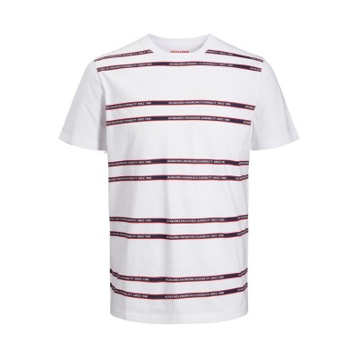 Men T-shirts | JACK & JONES Shirt 'Odi' in White - SR34080