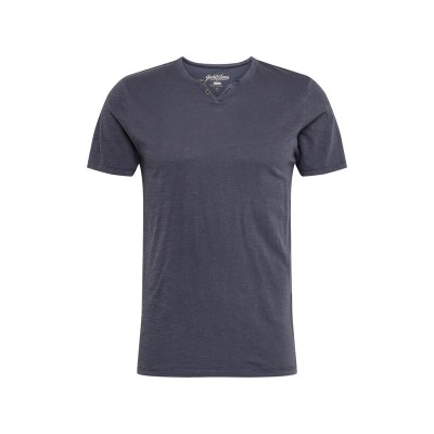 Men T-shirts | JACK & JONES Shirt 'SPLIT' in Blue - ET60751