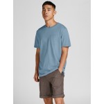 Men T-shirts | JACK & JONES Shirt 'TROPIC' in Light Blue - XP09809