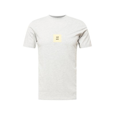 Men T-shirts | LMTD Shirt 'DOKES' in Light Grey - MS68408