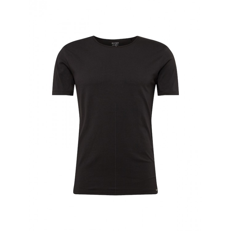 Men T-shirts | OLYMP Shirt in Black - RV74530
