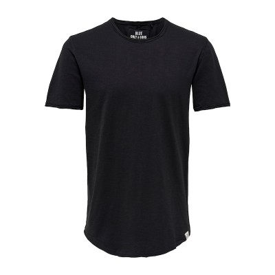 Men T-shirts | Only & Sons Shirt 'Benne' in Black - IF54563