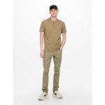 Men T-shirts | Only & Sons Shirt 'Travis' in Chamois - JF42724