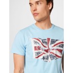 Men T-shirts | Pepe Jeans Shirt 'DEANNI' in Light Blue, Navy - ES93416