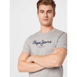 Men T-shirts | Pepe Jeans Shirt 'EGGO' in Mottled Grey - JW48324