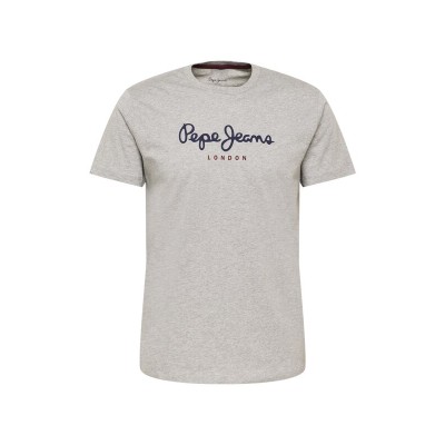 Men T-shirts | Pepe Jeans Shirt 'EGGO' in Mottled Grey - JW48324