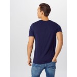 Men T-shirts | SELECTED HOMME Shirt 'Morgan' in Marine Blue - WX55730