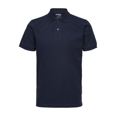 Men T-shirts | SELECTED HOMME Shirt 'NEO' in Night Blue - GK61184
