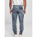 Men Jeans | Urban Classics Cargo Jeans in Blue - AE09528