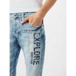 Men Pants | CAMP DAVID Jeans 'Ro:Bi' in Light Blue, Marine Blue - TX66471