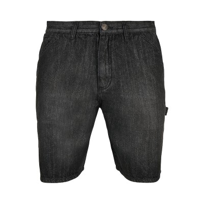 Men Pants | Urban Classics Cargo Jeans in Black - CK75815