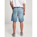 Men Pants | Urban Classics Cargo Jeans in Blue - UZ86905