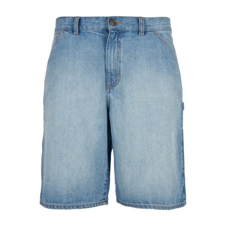 Men Pants | Urban Classics Cargo Jeans in Blue - UZ86905