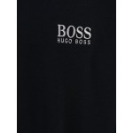 Men Underwear | BOSS Casual Long Bathrobe in Night Blue - WE46529