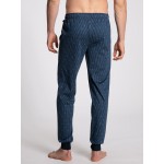 Men Underwear | CALIDA Pajama Pants in Navy, Light Blue, Royal Blue - GU93227