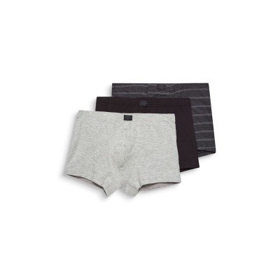 Men Underwear | ESPRIT Boxer shorts in Black, Mottled Grey - FF17799