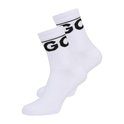 Men Underwear | HUGO Socks in White - TQ96907