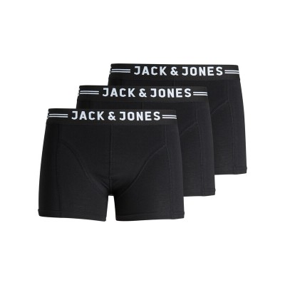 Men Underwear | JACK & JONES Boxer shorts 'Sense' in Black - UO99335