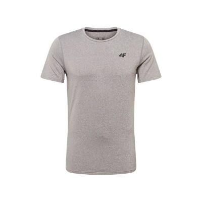 Men Sports | 4F Performance Shirt in Mottled Grey - ZO02606