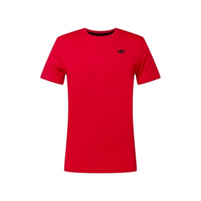 Men Sports | 4F Performance Shirt in Red - UL25691