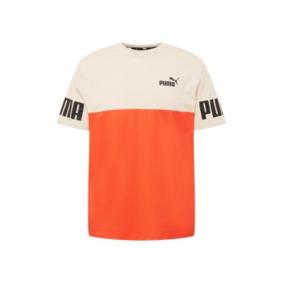 Men Sports | PUMA Performance Shirt 'Power' in Beige, Orange - QX43935