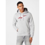 Men Sports | Reebok Sport Athletic Sweatshirt in Light Grey - AP40485