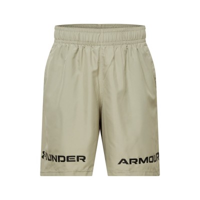 Men Sports | UNDER ARMOUR Workout Pants 'Woven' in Beige - YW16956