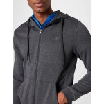Men Sportswear | 4F Athletic Zip-Up Hoodie in Dark Grey - DV70872