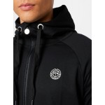 Men Sportswear | BIDI BADU Athletic Zip-Up Hoodie in Black - MU27713