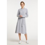 Women Dresses | DreiMaster Maritim Dress in Mottled Grey - UR10716