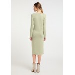 Women Dresses | DreiMaster Vintage Dress in Pastel Green - ZD42141
