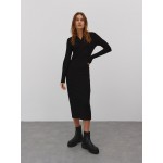 Women Dresses | EDITED Knitted dress 'Alamea' in Black - UB32256