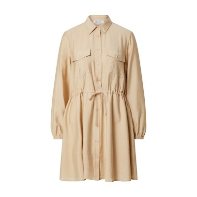 Women Dresses | EDITED Shirt Dress 'Faye' in Beige - MK49455