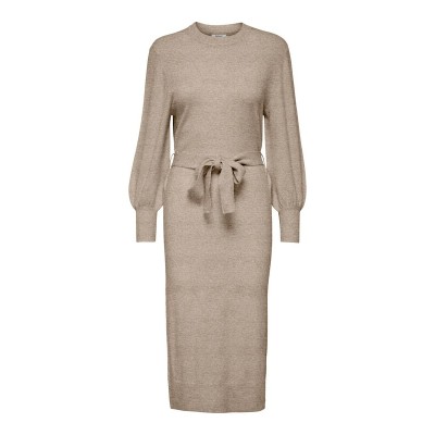 Women Dresses | ONLY Knitted dress 'Nelly' in Mottled Beige - SY23425