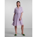 Women Dresses | PIECES Shirt Dress 'OTENA' in Lilac - PH35185