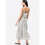 Women Dresses | Sublevel Summer Dress in Khaki - EI81830