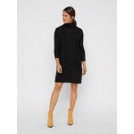 Women Dresses | VERO MODA Knitted dress 'Luci' in Black - BV75092
