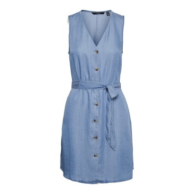 Women Dresses | VERO MODA Shirt Dress 'Viviana' in Blue - GJ49905