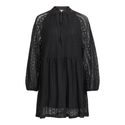 Women Dresses | VILA Shirt Dress 'Chikka' in Black - KC82430