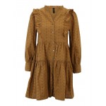Women Dresses | Y.A.S Petite Shirt Dress 'ANNA' in Brown - MH46480