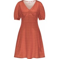 Women Plus sizes | IZIA Shirt Dress in Orange - BS43468