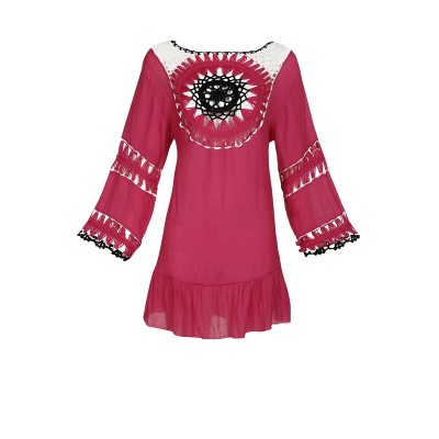Women Plus sizes | IZIA Shirt Dress in Pitaya - GF73995